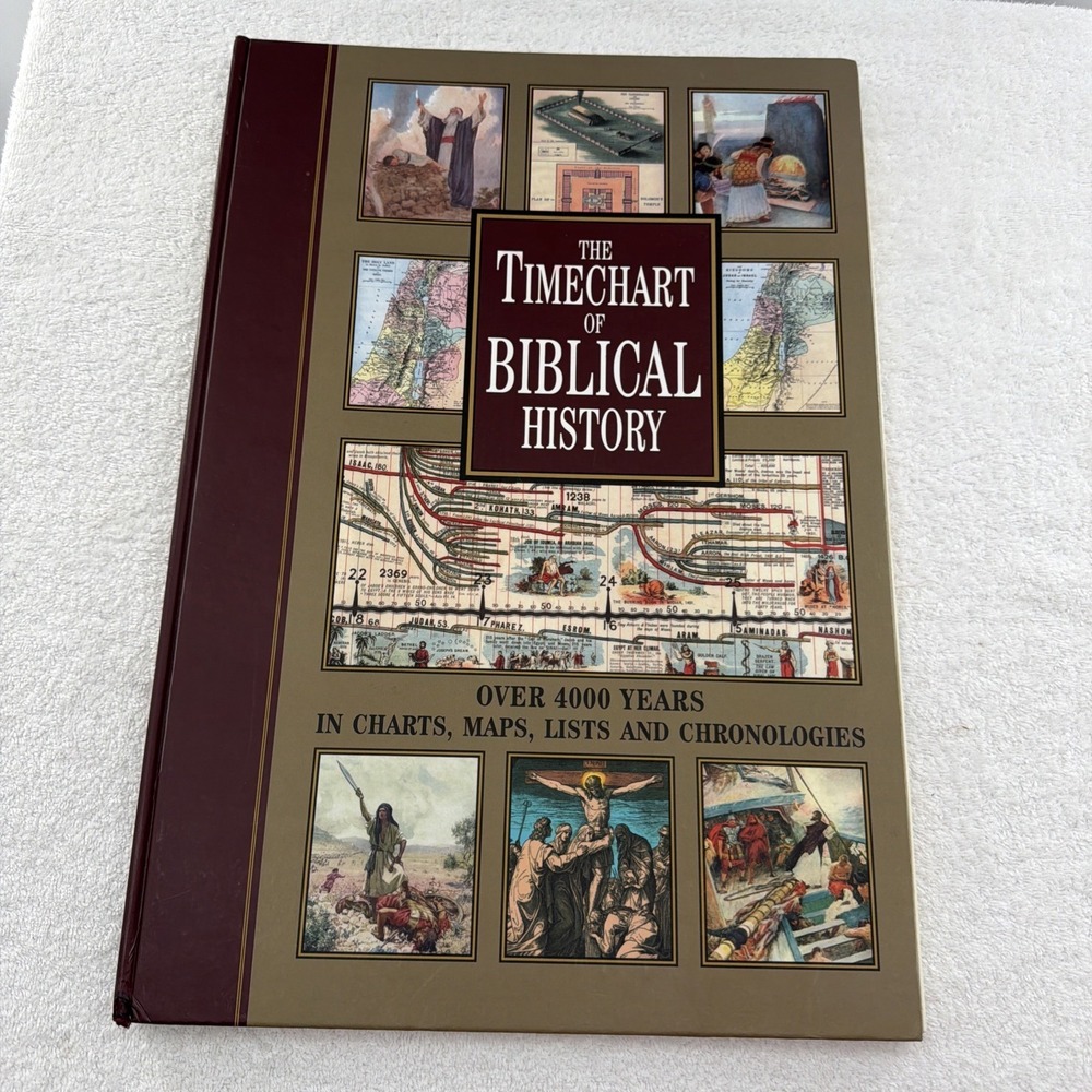 The Timechart of Biblical History: Over 4000 Years in Charts Maps Lists